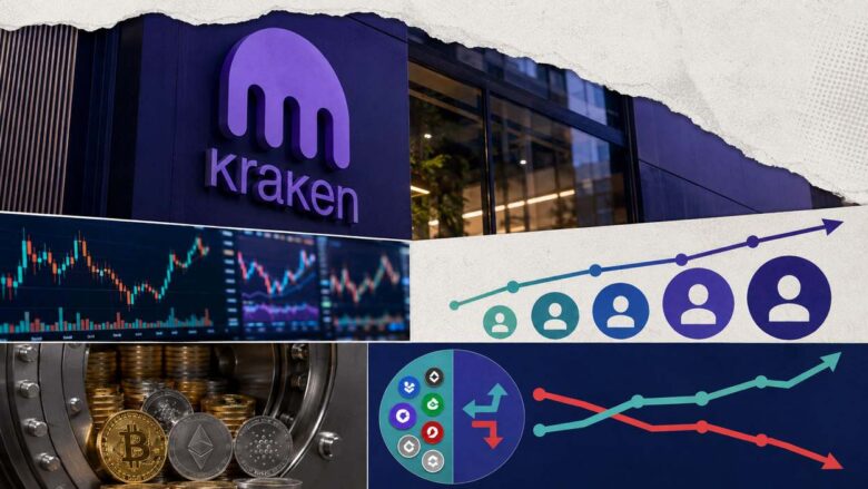 Kraken Statistics Users Revenue and Volume Data