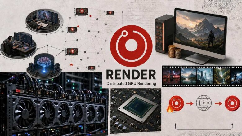 Render Network Statistics Frames Nodes and RENDER Supply