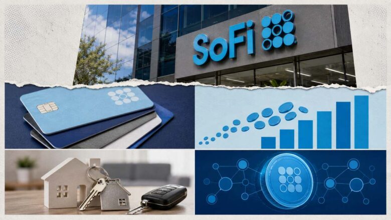 SoFi Statistics Members Deposits Loans and Crypto Revenue